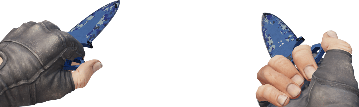 Preview image 4 of ★ StatTrak™ มีดชาโดว์ดักเกอร์ | Bright Water (มีรอยถลอกอย่างมาก)