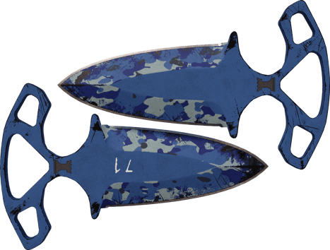 ★ StatTrak™ 暗影双匕 | 澄澈之水 (破损不堪)