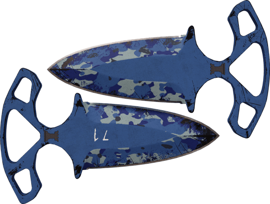 ★ StatTrak™ มีดชาโดว์ดักเกอร์ | Bright Water (มีรอยถลอกอย่างมาก)