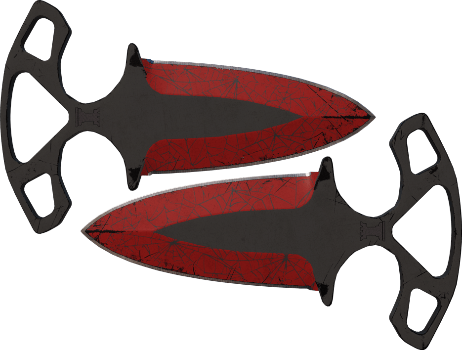 Preview image 2 of ★ StatTrak™ Dagas Sombrías | Tela escarlata (Bastante desgastado)