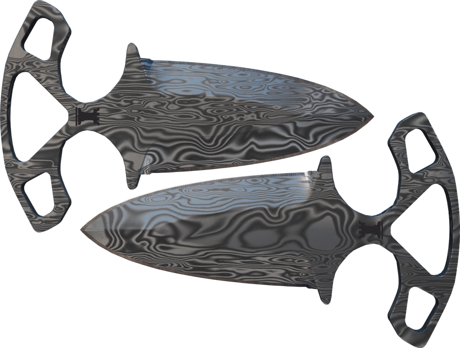 Preview image 2 of ★ StatTrak™ มีดชาโดว์ดักเกอร์ | Damascus Steel (ใหม่จากโรงงาน)