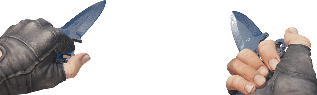 Preview image 4 of ★ StatTrak™ มีดชาโดว์ดักเกอร์ | Damascus Steel (ใหม่จากโรงงาน)