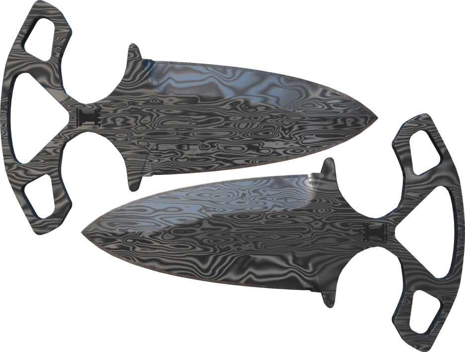 Preview image 2 of ★ StatTrak™ มีดชาโดว์ดักเกอร์ | Damascus Steel (มีรอยถลอกเล็กน้อย)