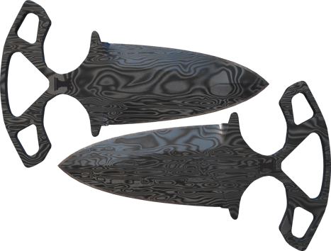 Preview image 2 of ★ StatTrak™ Shadow Daggers | Damascus Steel (Com Muito Uso)