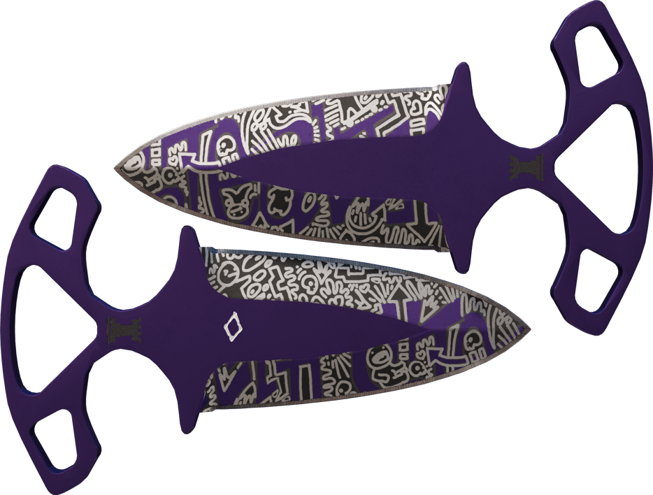 Preview image 1 of ★ StatTrak™ มีดชาโดว์ดักเกอร์ | Freehand (มีรอยถลอกเล็กน้อย)