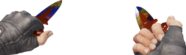 Preview image 4 of ★ StatTrak™ Gölge Hançerler | Solgun Mermer (Fabrikadan Yeni Çıkmış)