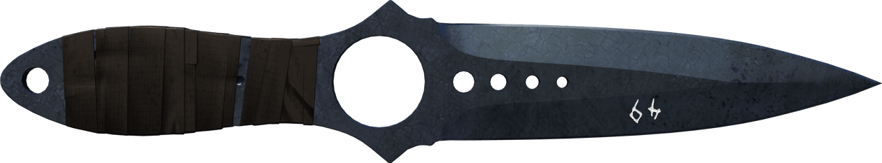 Preview image 1 of ★ StatTrak™ İskelet Bıçak | Mavi Çelik (Görevde Kullanılmış)