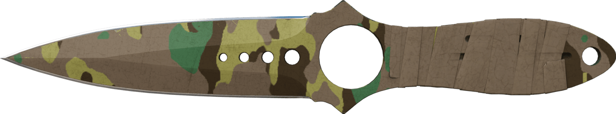 Preview image 2 of ★ StatTrak™ Skeleton Knife | Boreal Forest (Field-Tested)