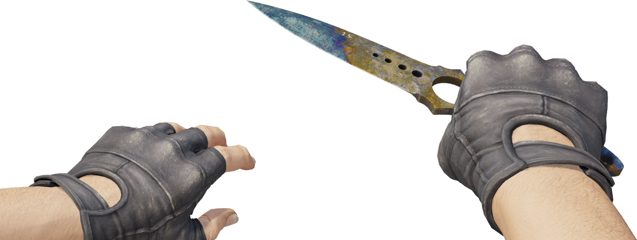 Preview image 4 of ★ StatTrak™ Skeleton Knife | Case Hardened (Gasto)
