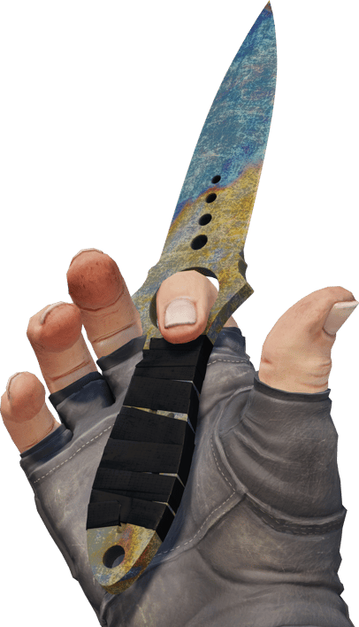 Preview image 3 of ★ StatTrak™ Skeleton Knife | Case Hardened (Gasto)