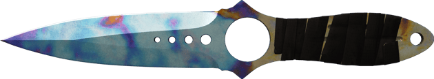 Preview image 2 of ★ StatTrak™ Skeleton Knife | Case Hardened (Field-Tested)