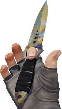 Preview image 3 of ★ StatTrak™ มีดสเกเลตัน | Case Hardened (มีรอยถลอกอย่างมาก)