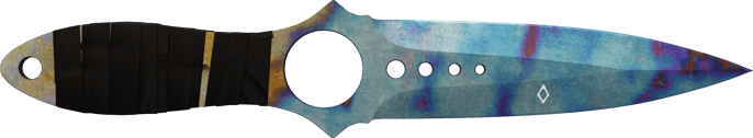 ★ StatTrak™ Skeleton Knife | 表面淬火 (破损不堪)