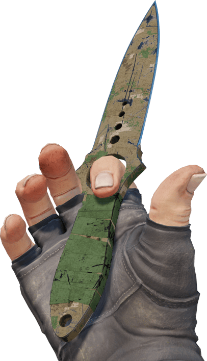 Preview image 3 of ★ StatTrak™ 스켈레톤 칼 | 숲 디지털 위장 (전투로 닳고 닳은)