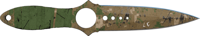 ★ StatTrak™ 스켈레톤 칼 | 숲 디지털 위장 (전투로 닳고 닳은)