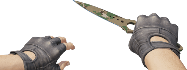 Preview image 4 of ★ StatTrak™ Faca Skeleton | Forest DDPAT (Testado no Terreno)