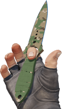 Preview image 3 of ★ StatTrak™ Faca Skeleton | Forest DDPAT (Testado no Terreno)