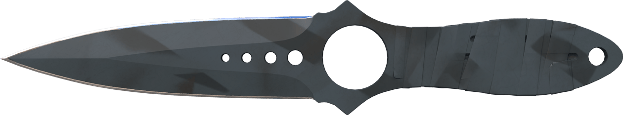 Preview image 2 of ★ StatTrak™ Skeleton ナイフ | Night Stripe (新品同様)