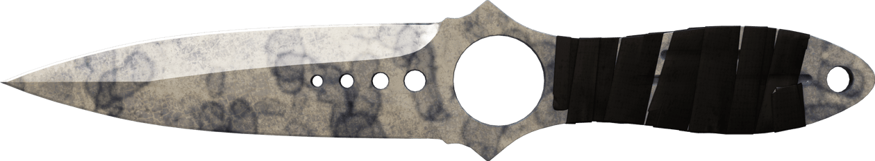 Preview image 2 of ★ StatTrak™ Cuchillo esqueletizado | Manchado (Bastante desgastado)