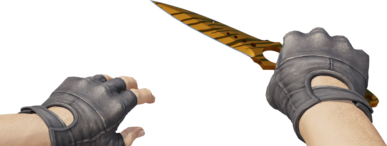 Preview image 4 of ★ StatTrak™ Skeleton Knife | Tiger Tooth (Factory New)