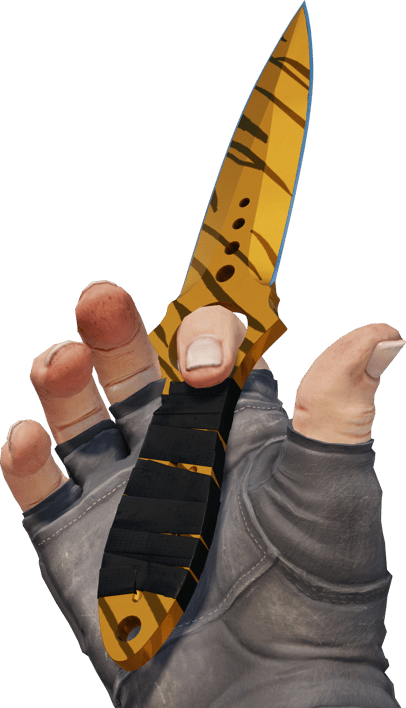 Preview image 3 of ★ StatTrak™ Skeleton Knife | Tiger Tooth (Factory New)