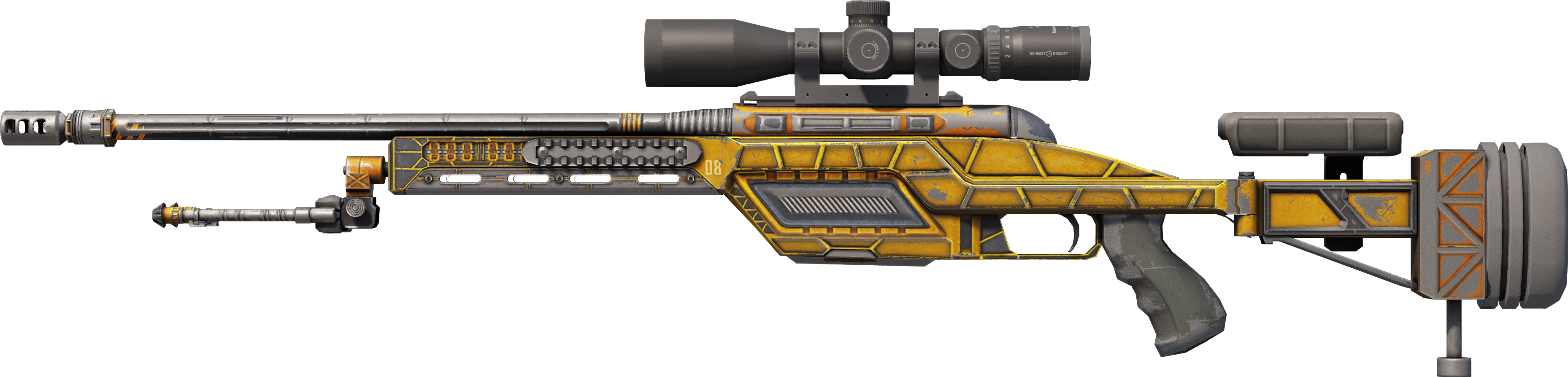 StatTrak™ SSG 08 | Big Iron (Well-Worn)