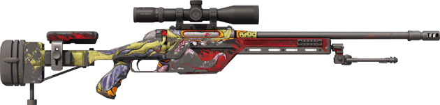 Preview image 2 of StatTrak™ SSG 08 | 喋血战士 (战痕累累)