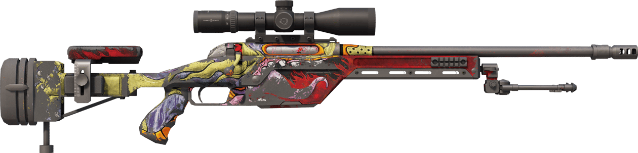 Preview image 2 of StatTrak™ SSG 08 | 喋血战士 (战痕累累)