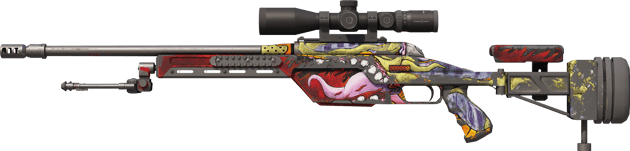 StatTrak™ SSG 08 | 喋血战士 (战痕累累)