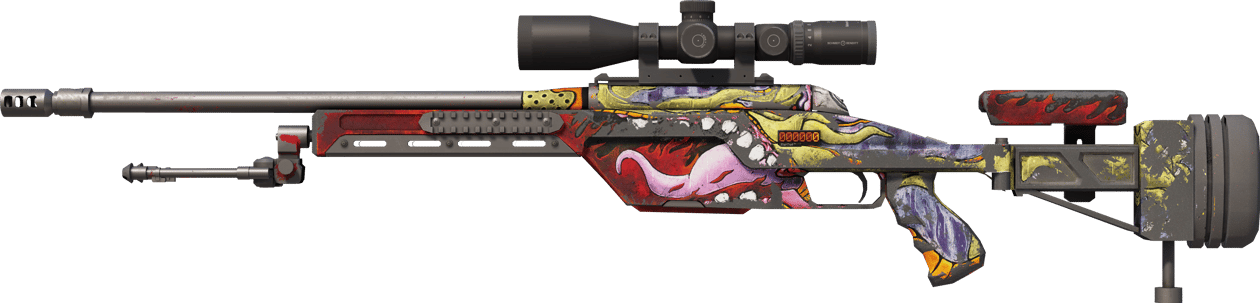 Preview image 1 of StatTrak™ SSG 08 | 喋血战士 (战痕累累)