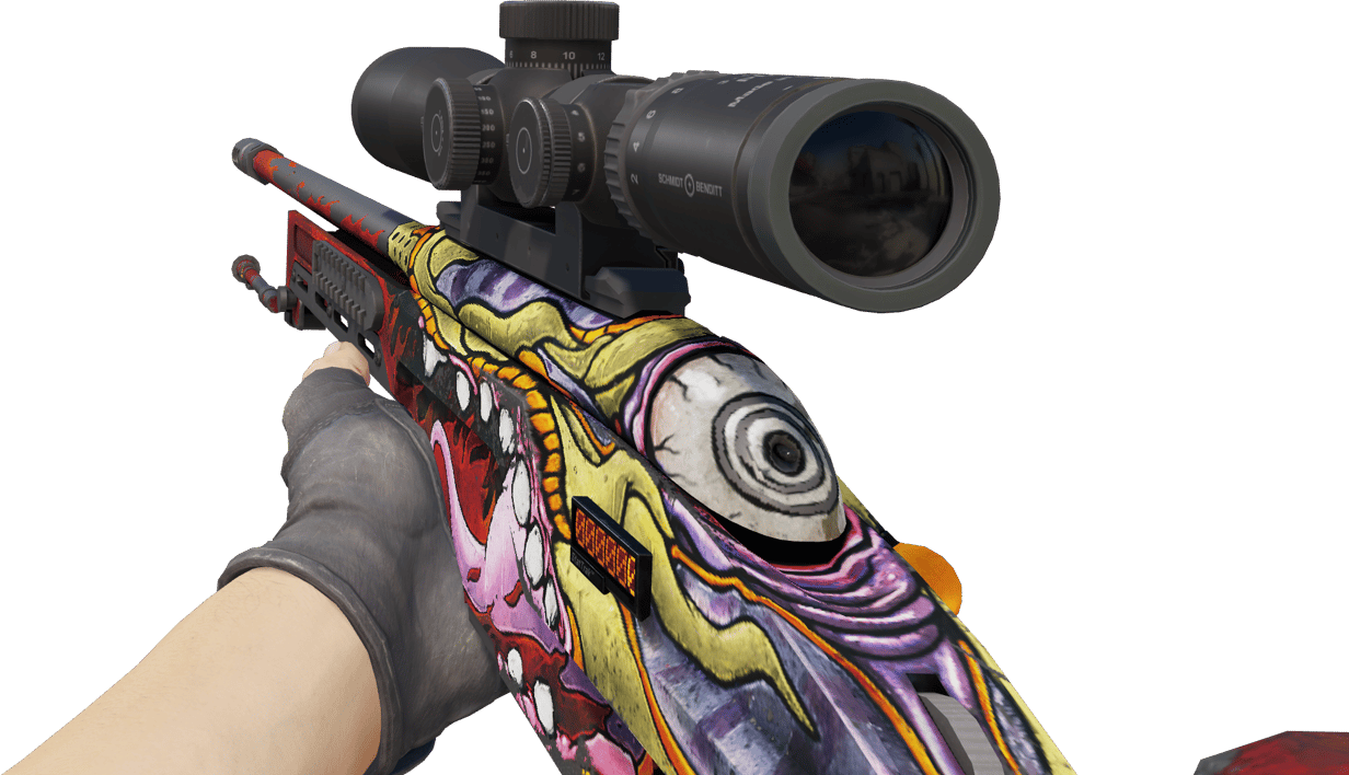 Preview image 3 of StatTrak™ SSG 08 | Bloodshot (Field-Tested)