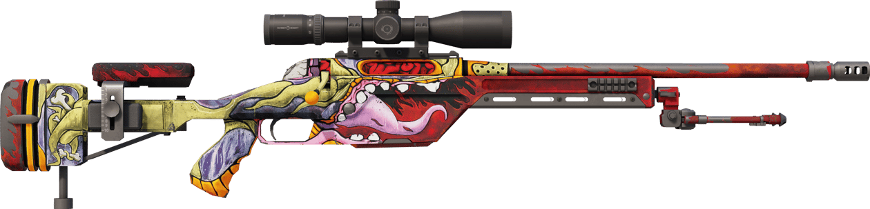 Preview image 2 of StatTrak™ SSG 08 | 喋血战士 (略有磨损)