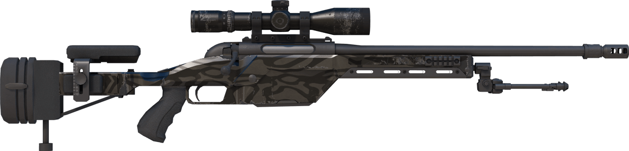 Preview image 2 of StatTrak™ SSG 08 | Kara Su (Görevde Kullanılmış)