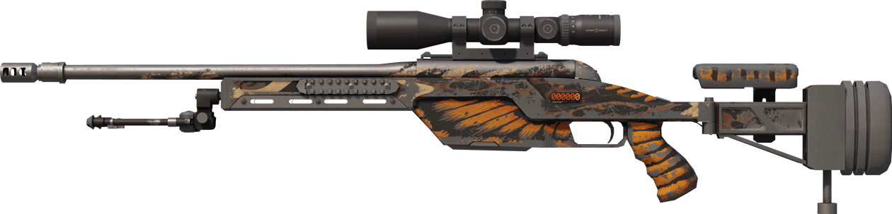 Preview image 1 of StatTrak™ SSG 08 | Totenkopf (Abgenutzt)