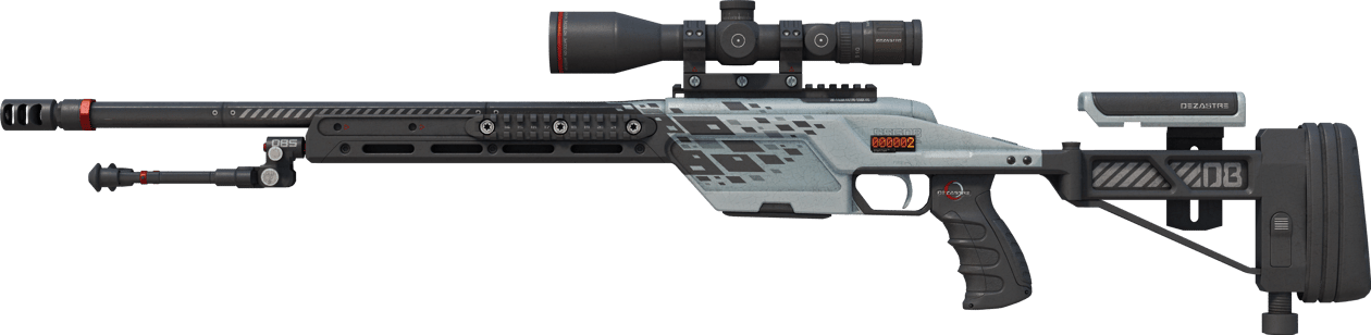 Preview image 1 of StatTrak™ SSG 08 | Dezastre (Reissussa rähjääntynyt)