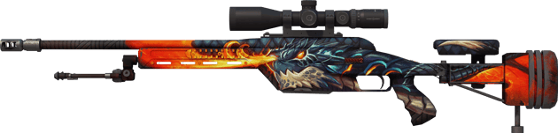 StatTrak™ SSG 08 | Dragonfire (ใหม่จากโรงงาน)