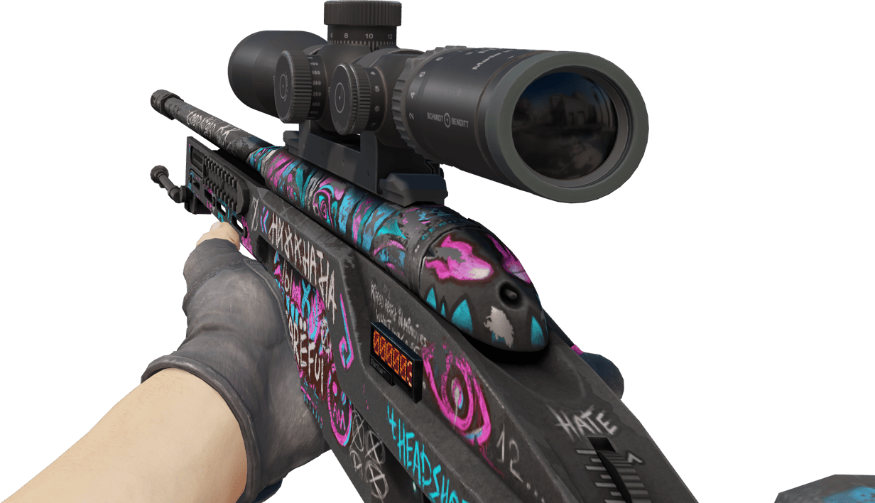Preview image 3 of StatTrak™ SSG 08 | Hallucinations (Marquée par les combats)
