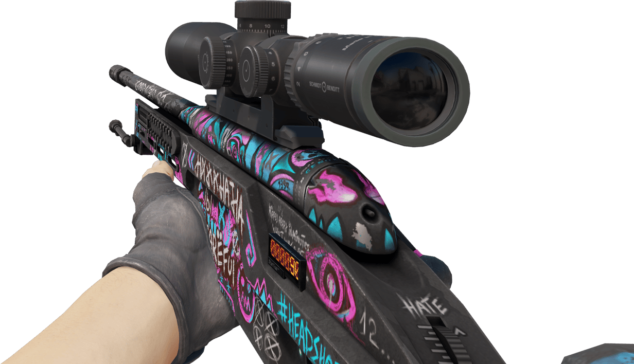 Preview image 3 of StatTrak™ SSG 08 | 피버 드림 (현장에서 쓰인)