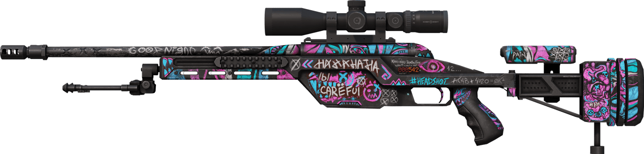 Preview image 1 of StatTrak™ SSG 08 | Fever Dream (มีรอยถลอกเล็กน้อย)