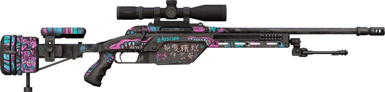 Preview image 2 of StatTrak™ SSG 08 | 狂熱夢魘 (重度磨損)