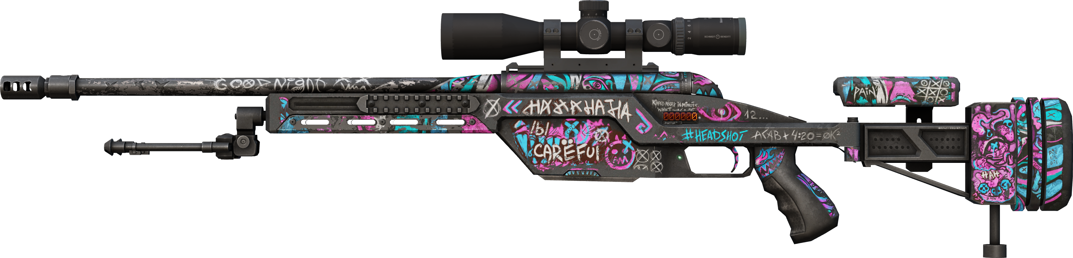 StatTrak™ SSG 08 | Fever Dream (Well-Worn)