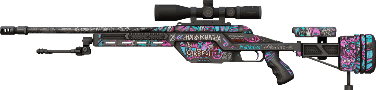 Preview image 1 of StatTrak™ SSG 08 | 狂熱夢魘 (重度磨損)