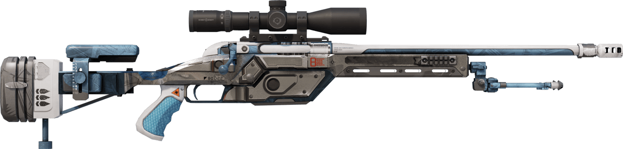 Preview image 2 of StatTrak™ SSG 08 | Ghost Crusader (Com Pouco Uso)