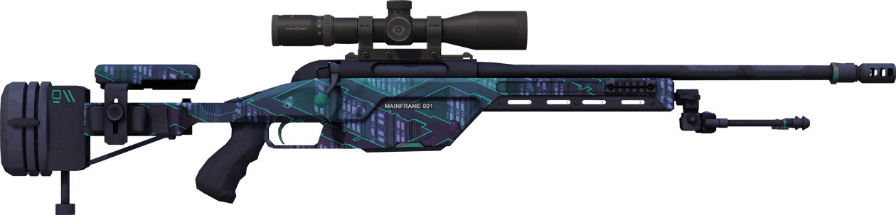 Preview image 2 of StatTrak™ SSG 08 | 메인프레임 001 (꽤 닳은)