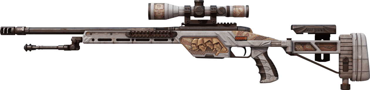 Preview image 1 of StatTrak™ SSG 08 | Anıt (Eskimiş)