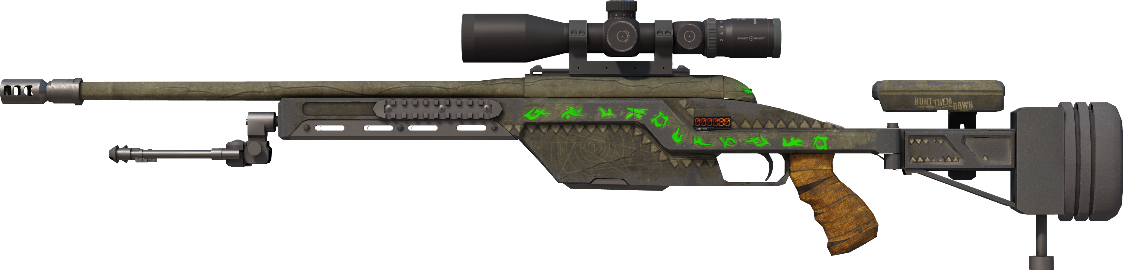 StatTrak™ SSG 08 | Necropos (Battle-Scarred)