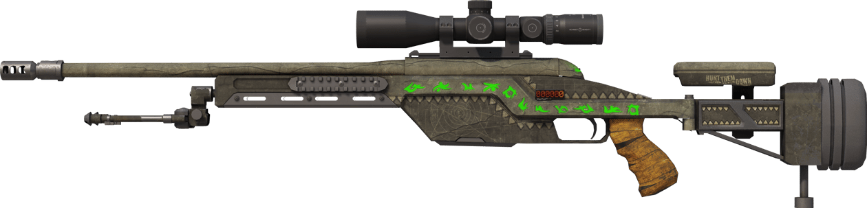 Preview image 1 of StatTrak™ SSG 08 | Necropos (Nuovo di fabbrica)