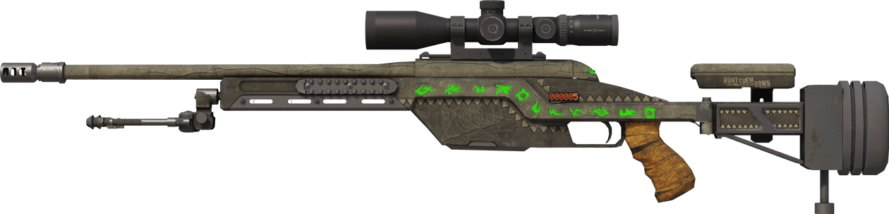 Preview image 1 of StatTrak™ SSG 08 | Necropos (Très peu usée)