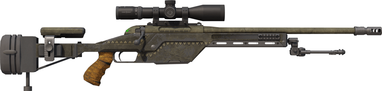 Preview image 2 of StatTrak™ SSG 08 | Necropos (Usée)