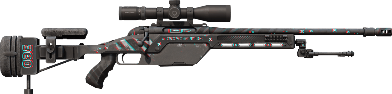 Preview image 2 of StatTrak™ SSG 08 | Parallaxe (Marquée par les combats)
